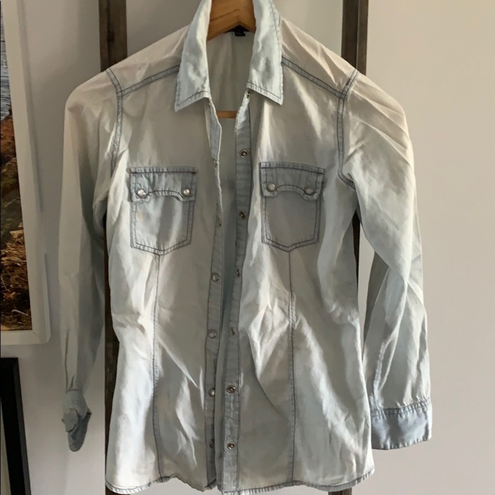 Woman’s button shirt